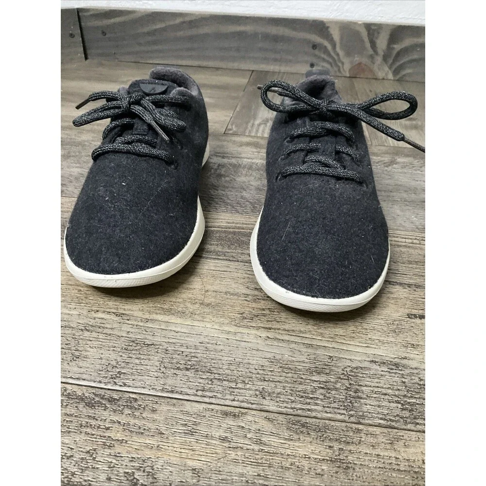 EUC Allbirds Wool Runner High Top Size W8/Dark Gray Casual Sneakers